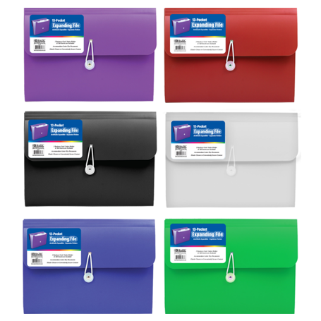 Bazic • Acordeón carta (13 bolsillos)